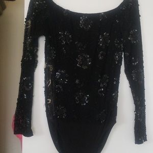Sequin bodysuit